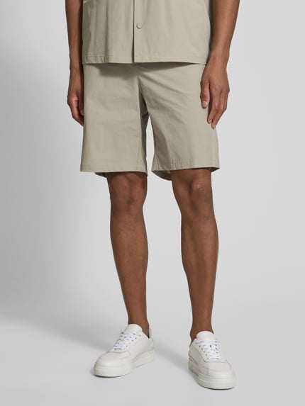 Jake*s Studio Men Regular Fit Shorts mit Eingrifftaschen Khaki 4