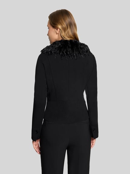 Betty Barclay Regular Fit Kurzblazer mit Federnkragen Black 5