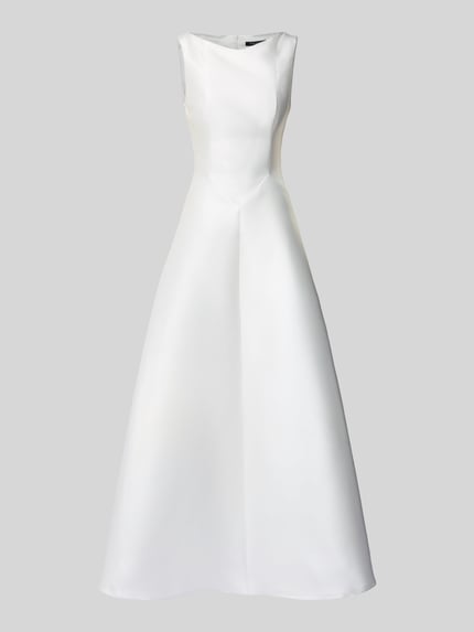 SWING Brautkleid mit Reißverschluss im ärmellosen Design Offwhite 2