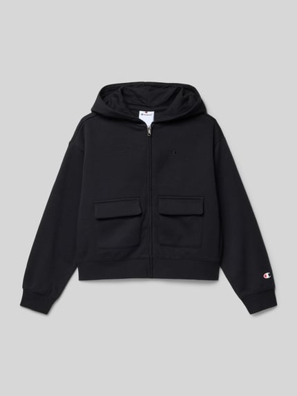 Champion Sweatjacke mit Kapuze Black 1