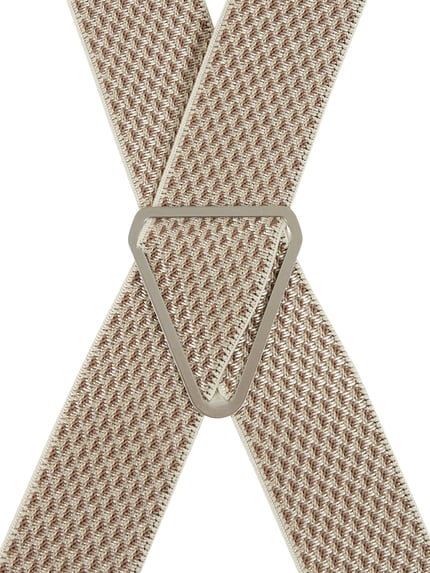 LLOYD Men's Belts Hosenträger in X-Form Ecru 2