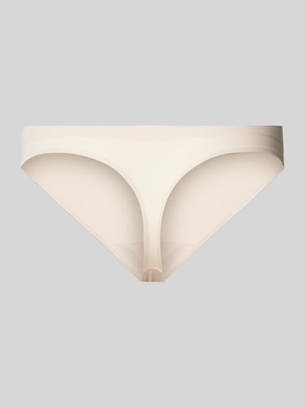 Marc O'Polo String mit Label-Print im 2er Pack Beige 3