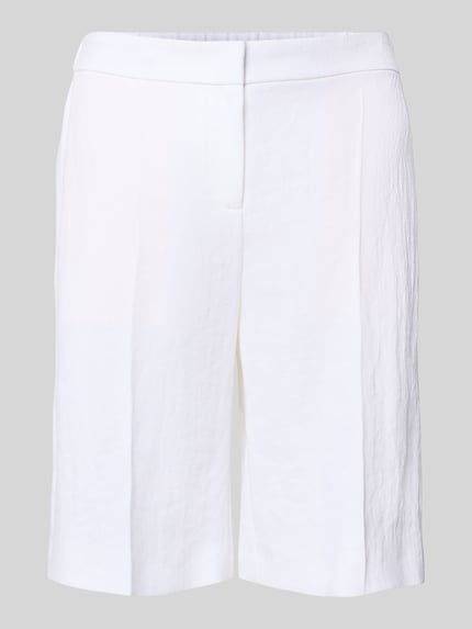 Regular Fit Bermudas aus Leinen-Viskose-Mix Modell 'TIANALA' Shop The Look MANNEQUINE