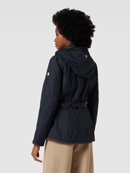 Wellensteyn Shaped Fit Jacke mit Taillengürtel Modell 'CHOCANDY' Marine 5
