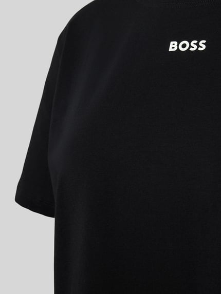 BOSS T-Shirt mit Label-Print Black 2