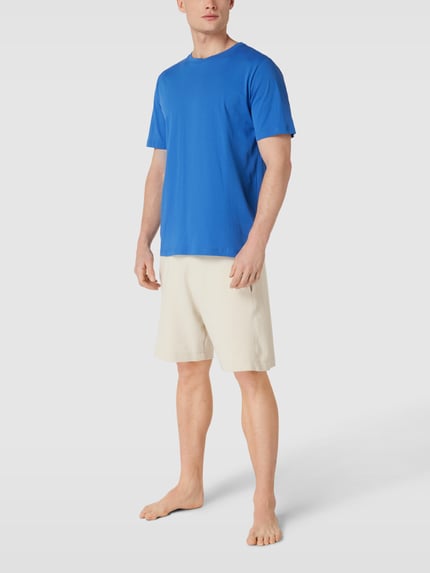 SCHIESSER T-Shirt mit Rundhalsausschnitt Modell 'Hannes' Royal 1