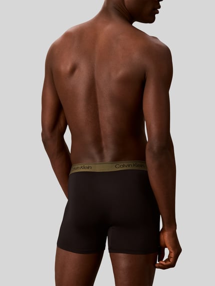 Calvin Klein Underwear Pant & Trunk mit elastischem Label-Bund im 3er-Pack Modell 'BOXER BRIEF' Black 4