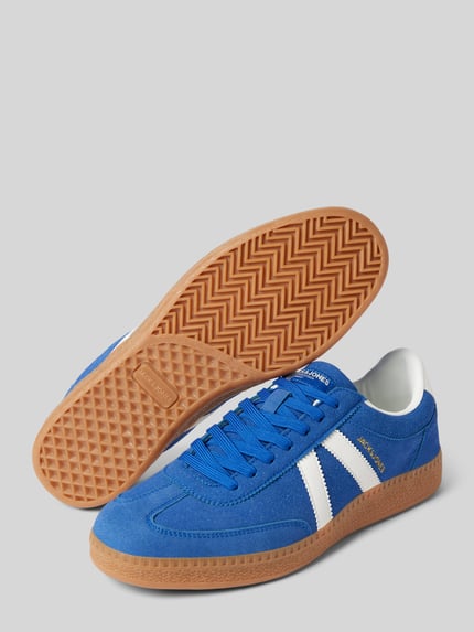JACK & JONES Sneaker mit Label-Print Modell 'KIRK' Royal 4