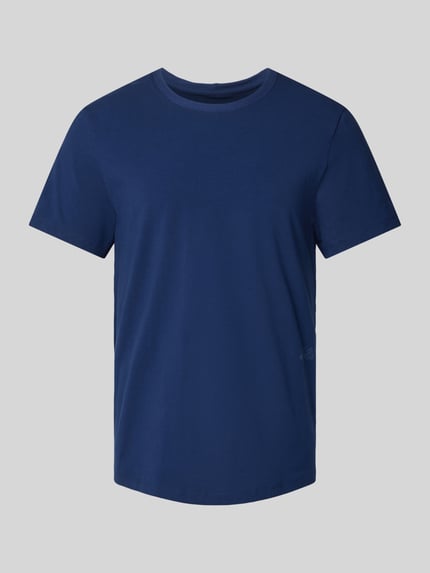 SLG T-Shirt mit Rundhalsausschnitt Marine 1