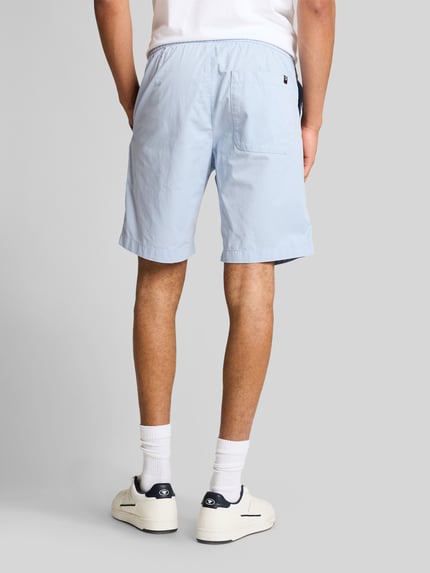 Tom Tailor Denim Szorty dresowe w kroju regular fit z czystej bawełny Jasnoniebieski 5