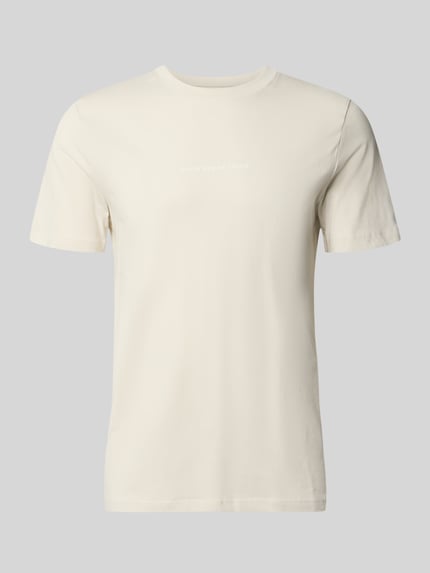 Tom Tailor Denim Regular Fit T-Shirt aus reiner Baumwolle Offwhite 2