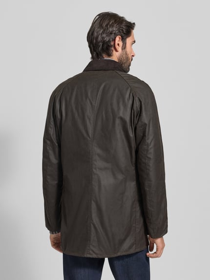 Barbour Jacke mit Umlegekragen Modell 'BRISTOL' Oliv 5
