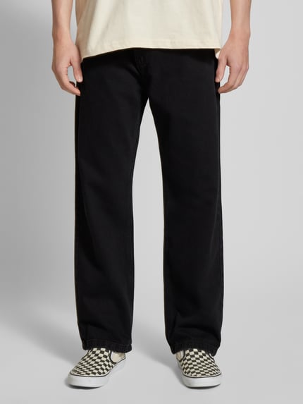 PEGADOR Baggy Fit Jeans im 5-Pocket-Design Modell 'BALTRA' Black 4