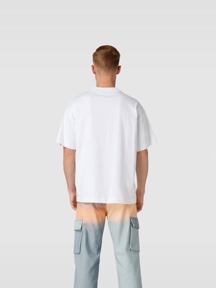Blue Sky Inn Oversized t-shirt z czystej bawełny Biały 5