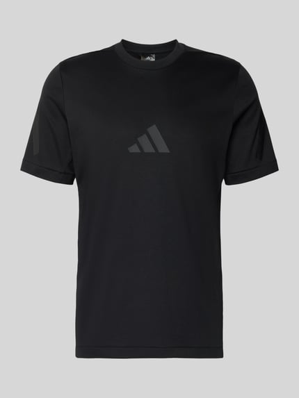 Regular Fit T-Shirt aus reiner Baumwolle Shop The Look MANNEQUINE