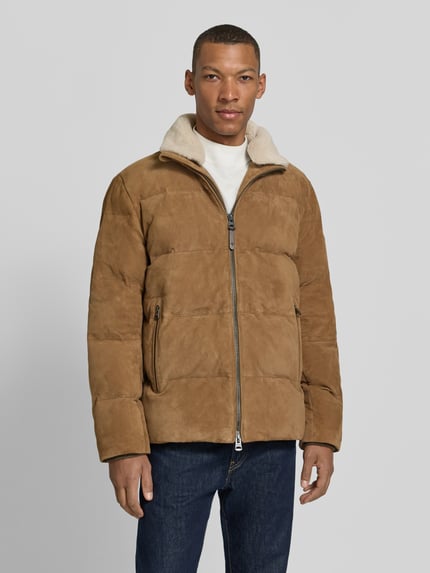 JOOP! COLLECTION Lederjacke Modell 'Dorin' Beige 4
