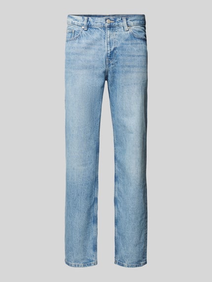 REVIEW Essentials Straight Fit Jeans Blau 2