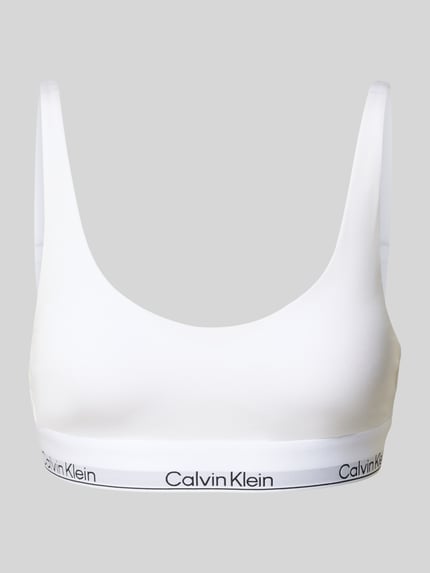 Calvin Klein Underwear Bralette met logostitching Wit - 1