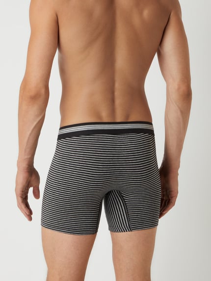 Jockey Trunks mit Label-Patch im 3er-Pack Rot 5
