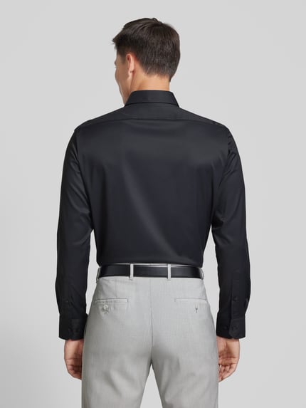 BOSS Regular Fit Businesshemd mit Stretch-Anteil Black 5