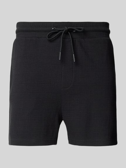 Strellson Regular Fit Shorts aus Baumwoll-MIx Modell 'FILIP' Black 2