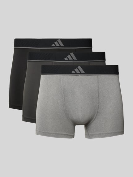 adidas Sportswear Trunks mit elastischem Label-Bund Anthrazit 1