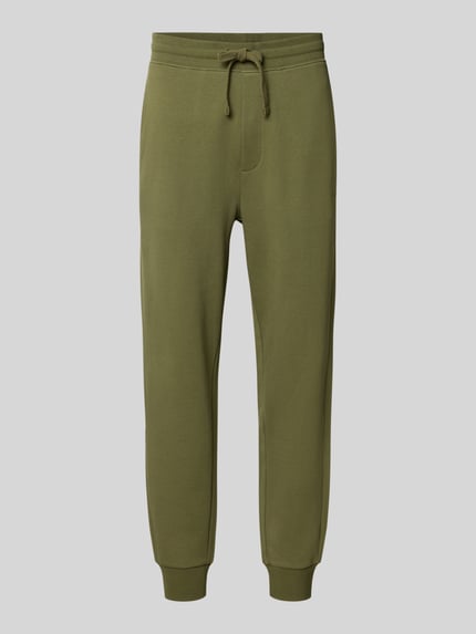 HUGO Regular Fit Jogginghose aus reiner Baumwolle Modell 'Dayote232' Khaki 2