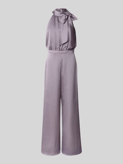 SWING Jumpsuit met opstaande kraag Paars - 2