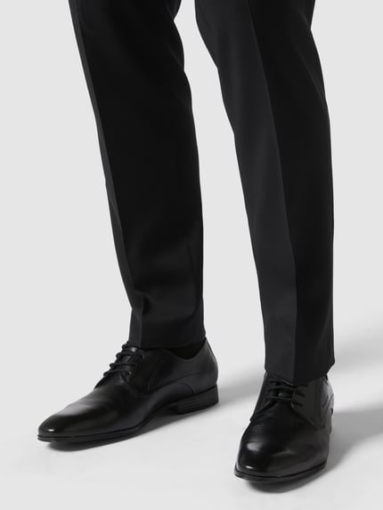 bugatti Derby aus Leder Modell 'Mattia' Black 1
