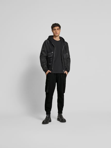 Dsquared2 sweatpants met cargozakken Zwart - 1