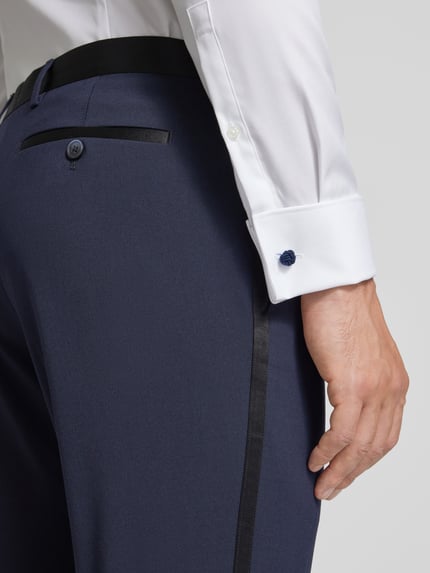 MCNEAL Slim Fit Anzughose mit Gesäßtaschen Marine 3