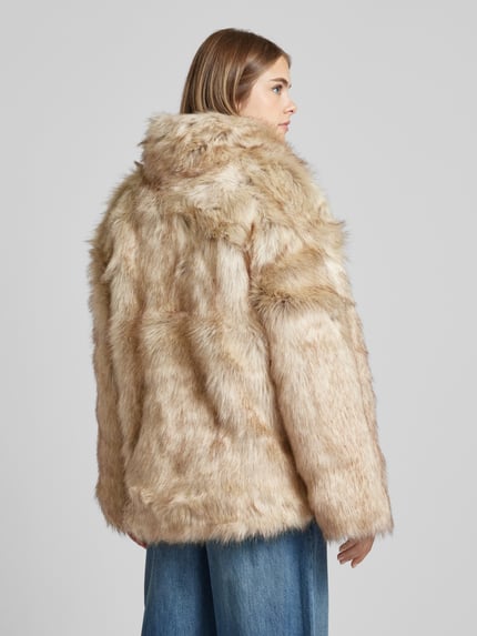 LeGer Winterjack van imitatiebont, model 'Fergie' Beige - 5
