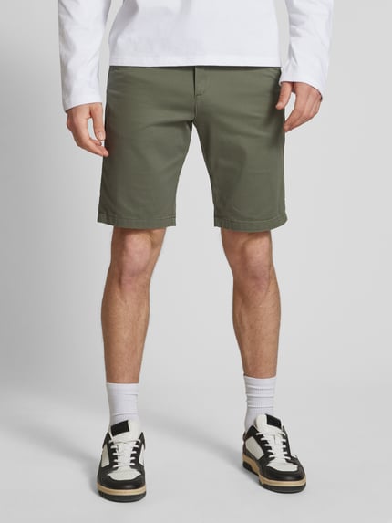 JACK & JONES Regular Fit Shorts mit Eingrifftaschen Modell 'BOWIE' Oliv 4