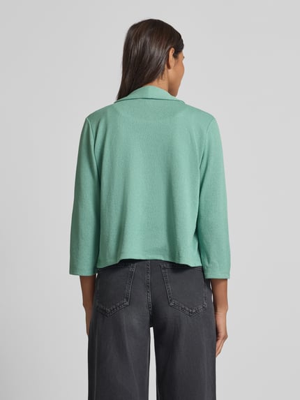 Tom Tailor Regular Fit Strickjacke aus Viskose-Mix Mint 5