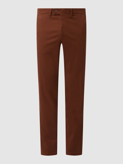 EUREX by Brax Chino mit Stretch-Anteil Modell 'Jim' Dunkelbraun 2