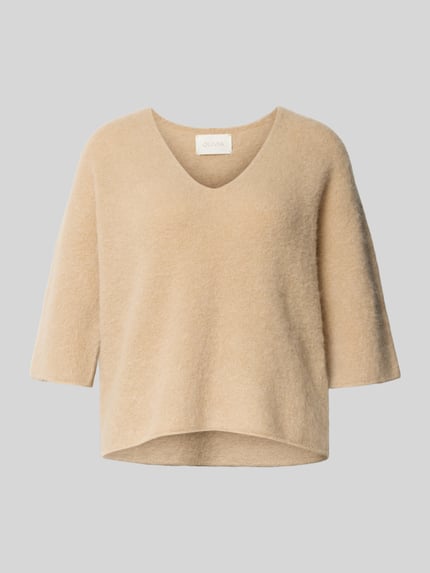 Wollpullover aus Alpaka-Woll-Mix Shop The Look MANNEQUINE