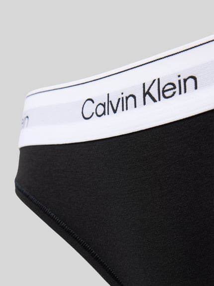 Calvin Klein Underwear Slip van katoenmix Zwart - 2