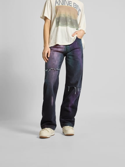 MM6 Maison Margiela Jeans met 5-pocketmodel Zwart - 4