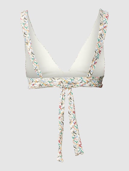 Tommy Hilfiger Bikinibovenstukje met all-over motief Offwhite - 3