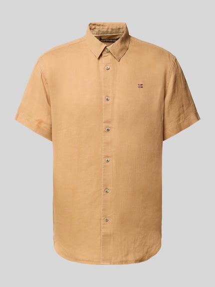 Napapijri Vrijetijdsoverhemd met knoopsluiting Beige - 2