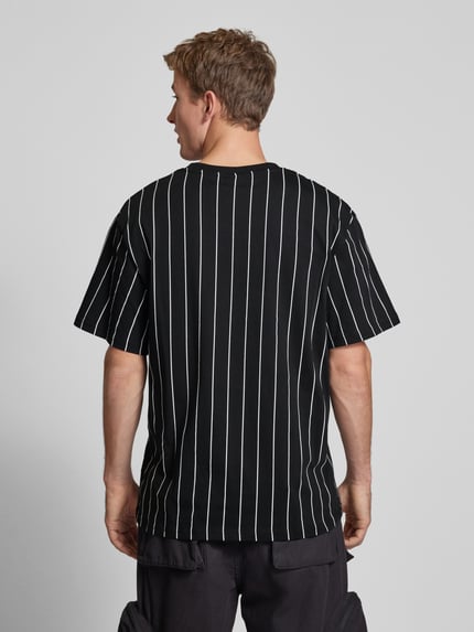 Karl Kani T-Shirt mit Label-Stitching Black 5