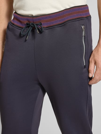 Paul Smith Slim Fit Jogpants mit Reißverschlusstaschen Black 3
