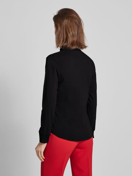 MORE & MORE Bluse mit Stehkragen Black 5