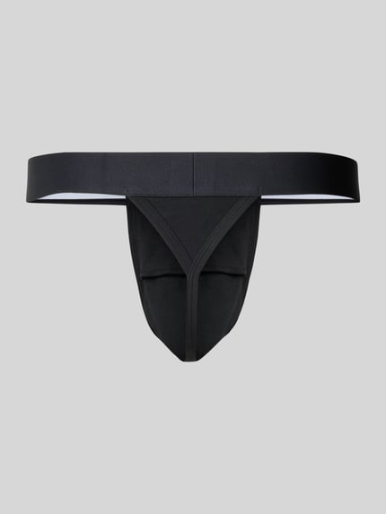 WOH Jockstrap mit elastischem Label-Bund Black 3