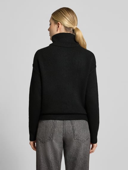 Christian Berg Woman Regular Fit Turtleneck mit Rollkragenstruktur Modell 'K-Fey 2' Black 5