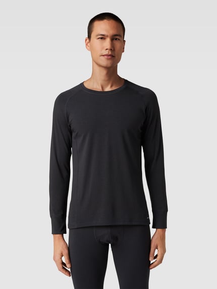 SKINY Pyjama-Oberteil mit Rundhalsausschnitt Modell 'CERAVIDA' Anthrazit 4