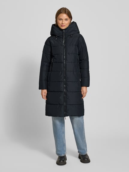 khujo Krój regular fit Kurtka w stylu puffer z ocieplaną stójką Model 'Jilia' Granatowy 4