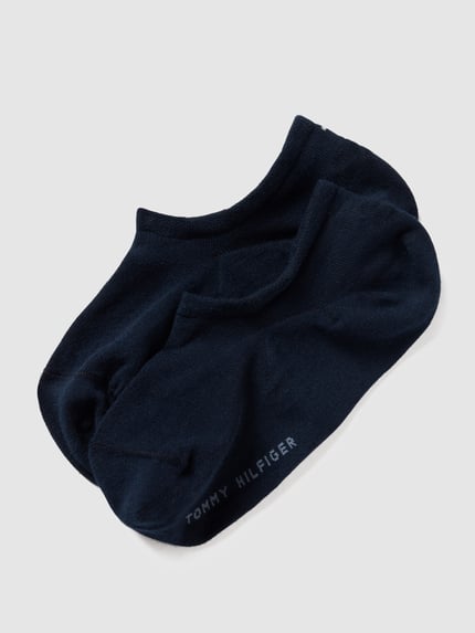 Tommy Hilfiger Set van twee paar sneakersokken Donkerblauw - 1