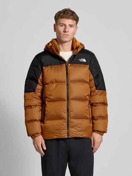 The North Face Daunenjacke mit Label-Stitching Orange 4