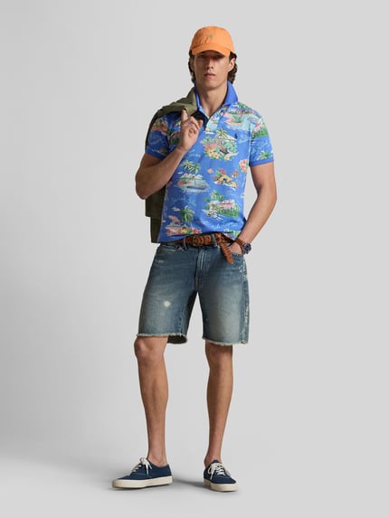 Polo Ralph Lauren poloshirt van puur katoen Bleu - 1